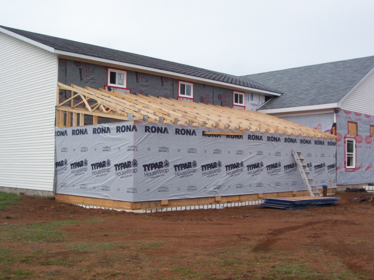 Parlour Walls and Trusses