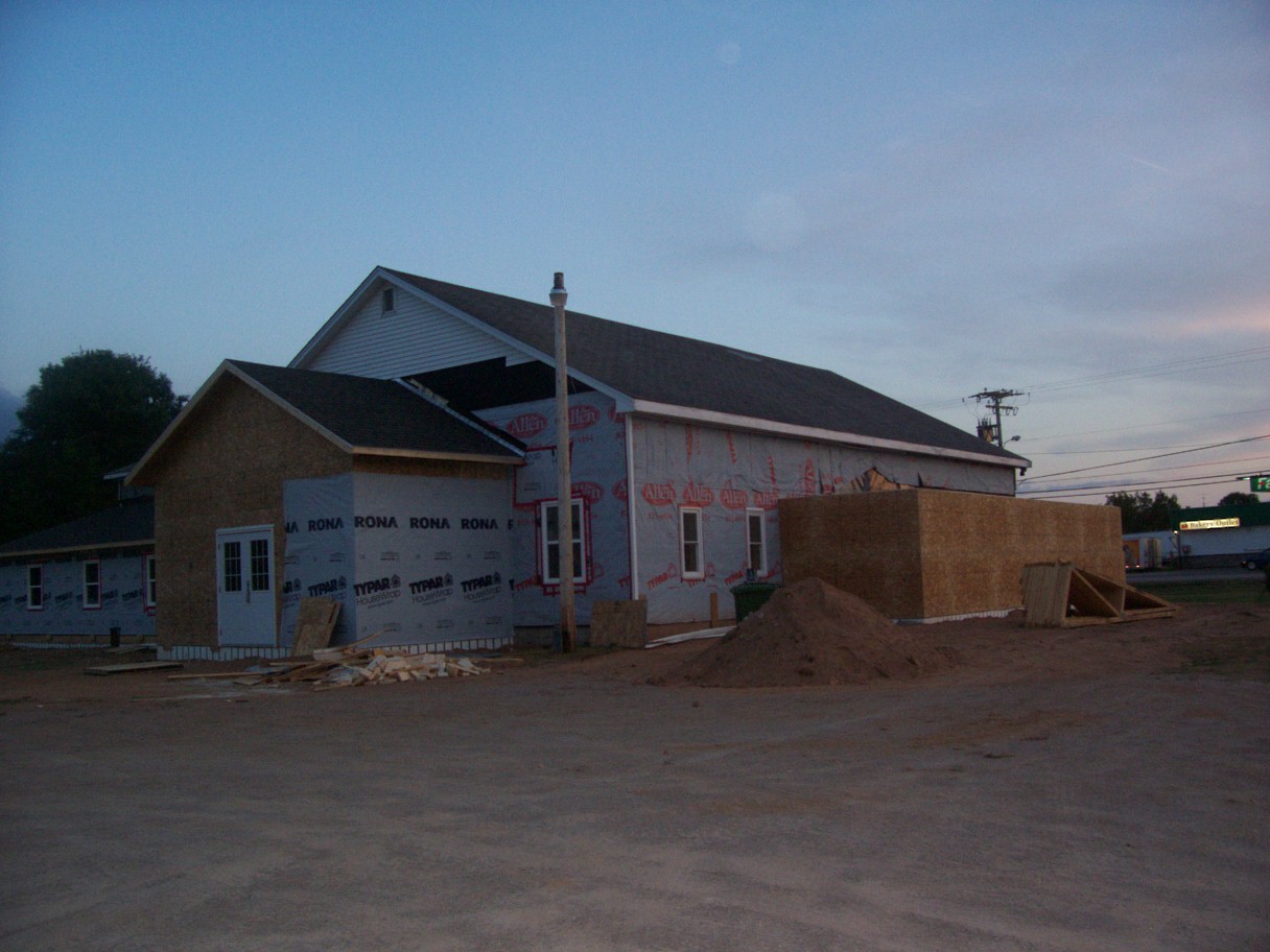 Front Addition Framed