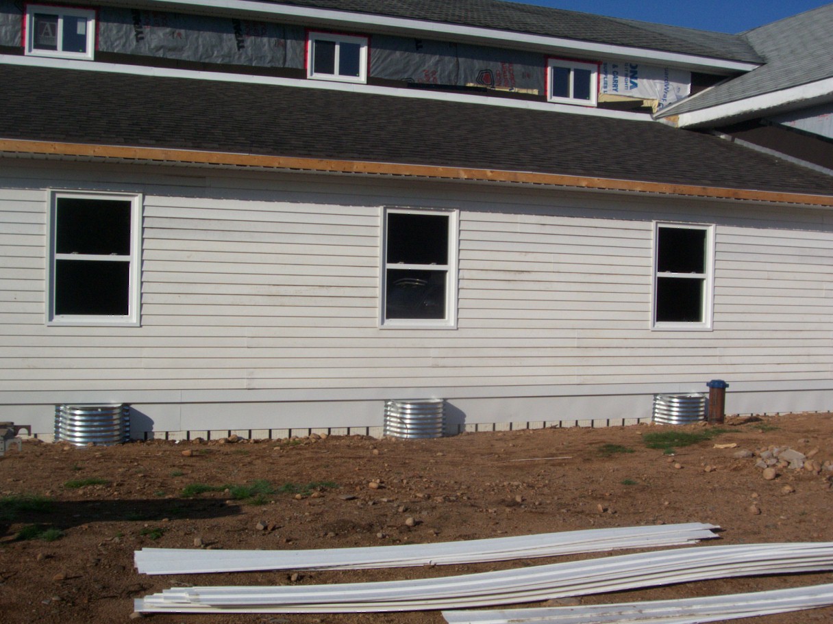 Siding on East Addition