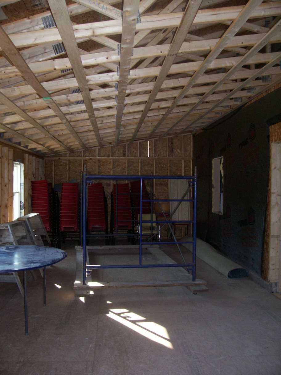 Parlour Ceiling with Straping